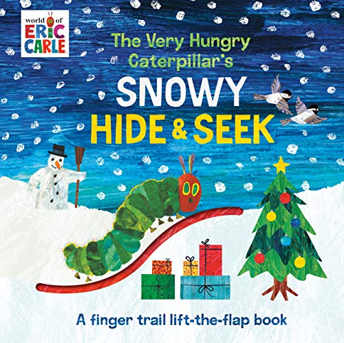 The Very Hungry Caterpillar's Snowy Hide & Seek: A Finger Trail Lift-the-Flap Book (The World of Eric Carle)(中古品)