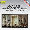 Mozart: Symphony No.35%ｶﾝﾏ% Symphony No.40(中古品)