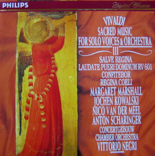 Vivaldi: Sacred Music for Solo Voices & Orchestra III(中古品)