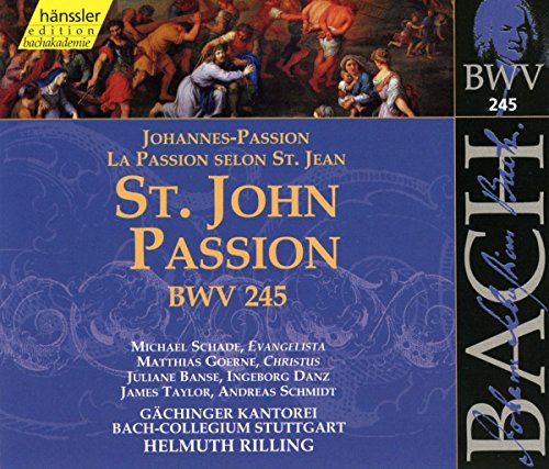 ST.JOHN PASSION BWV245(中古品)