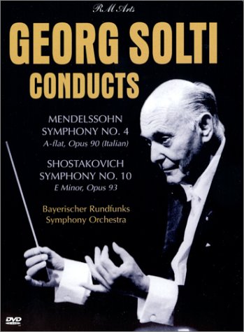George Solti Conducts Mendelssohn & Shostakovich [DVD] [Import](中古品)