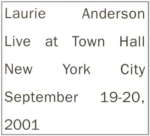 Live at Town Hall - New York City Sept 19-20 2001(中古品)