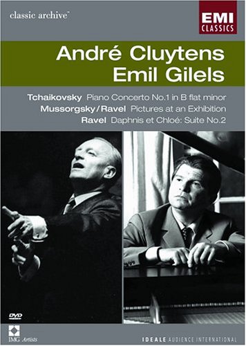 Andre Cluytens/Emil Gilels:Tchaikovsky Piano Concerto Mussorgsky Pict(中古品)