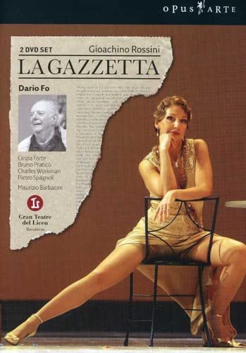 Gioachino Rossini - La Gazzetta / Forte Workman Pratico [DVD] [Import](中古品)