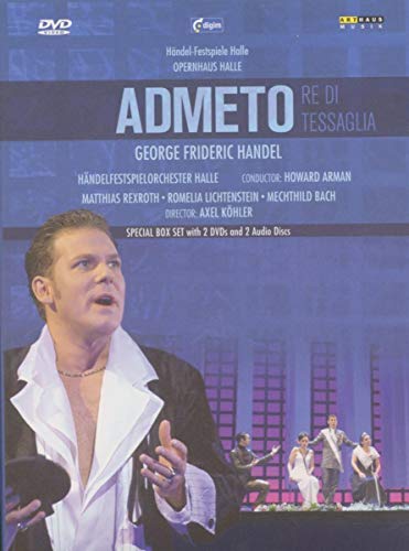 Admeto (Handel Festspiele Halle at Opernhaus Halle) [2DVDs + 2CDs] [Im(中古品)