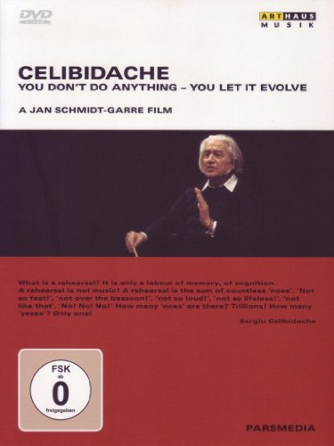 Celibidache: You Don't Do Anything You Let It [DVD] [Import](中古品)