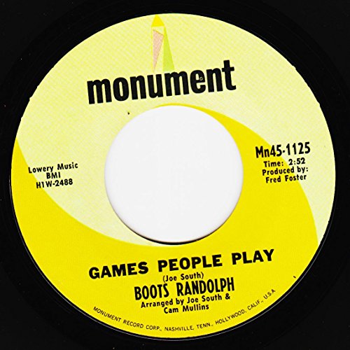 by the time i get to phoenix / games people play 45 rpm single(中古品)
