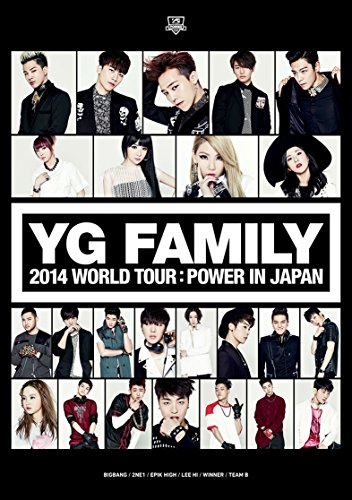 YG FAMILY WORLD TOUR 2014 -POWER- in Japan (DVD3枚組)(中古品)