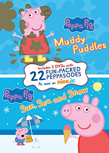 Peppa Pig: Muddy Puddles/Sun Sea And Snow [DVD](中古品)