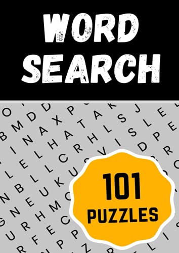 Word Search / Word Find Puzzle Book ? 101 Puzzles for Adults and Seniors - Large Print(中古品)