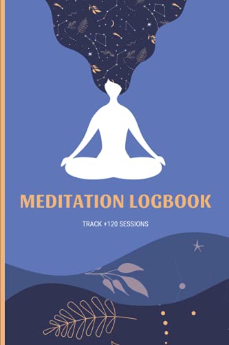 Meditation Logbook: Self-Meditation Tracker Notebook Journal to Track Daily Reflections(中古品)