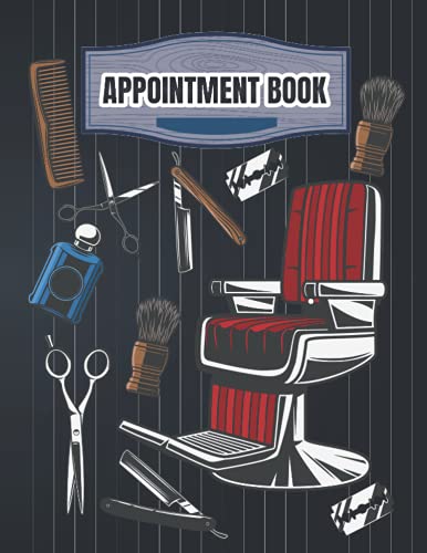 appointment book: Appointment Book For Hair Stylist & Barbershops(中古品)
