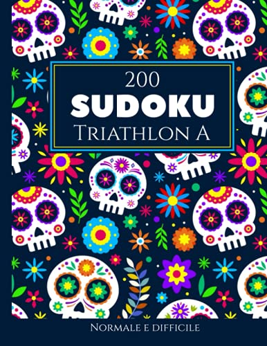 200 Sudoku Triathlon A normale e difficile Vol. 12: con soluzioni e puzzle bonus(中古品)
