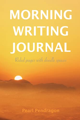 Morning Writing Journal: Ruled pages with doodle spaces(中古品)