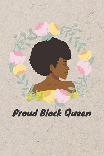 Proud Black Queen: Journal notebook for African American(中古品)