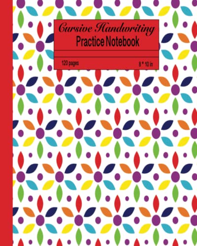 Cursive Handwriting Practice Notebook: Blank Double Line Practice Paper for Primary Grades K-3(中古品)