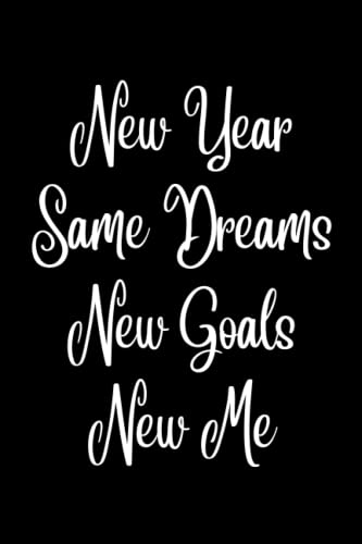 NEW YEAR NEW ME QUOTE NOTEBOOK JOURNAL FOR GOAL SETTING(中古品)