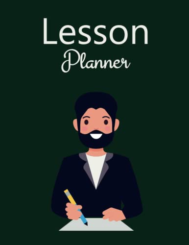 lesson Planner: Happy Lesson Planner- Organize Time%ｶﾝﾏ% Topic%ｶﾝﾏ% Subject%ｶﾝﾏ% Date%ｶﾝﾏ% Lesson with Notes(中古品)