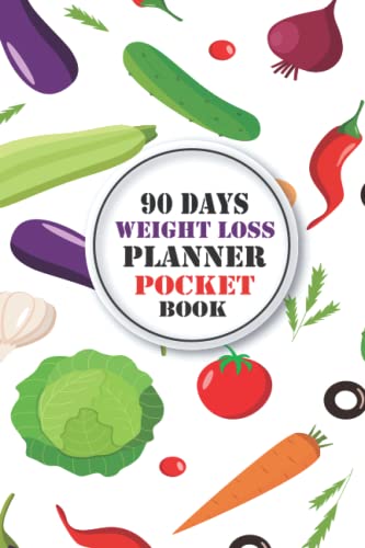 90 Days Weight Loss Planner Pocket Book: Your Water%ｶﾝﾏ% Sleep And Supplements(中古品)