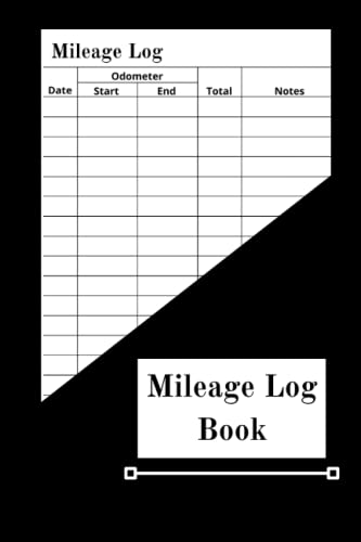 Mileage Log Book: Fuel Mileage Tracker for Work or Personal Use(中古品)